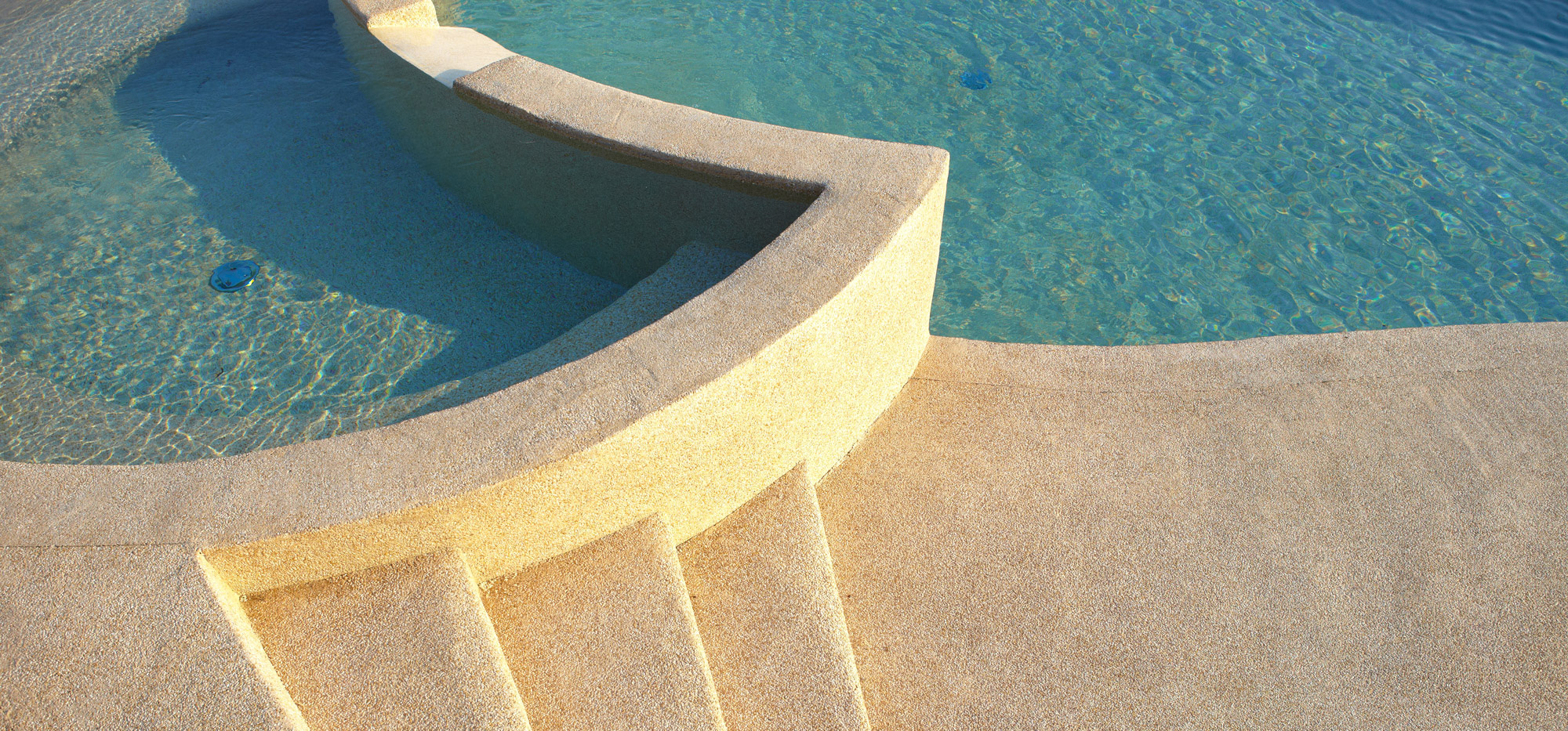 Contour de piscine en béton ARTICIMO Imprimé