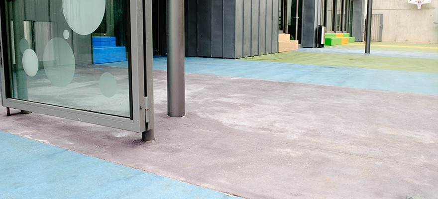 Cour d'école en béton ARTICIMO Texturé