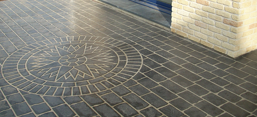 Terrasse en béton ARTICIMO Imprimé