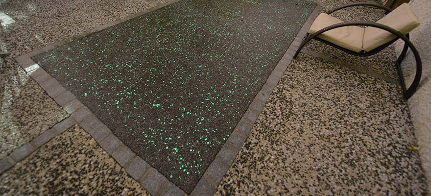 Terrasse en béton ARTICIMO Luminescent