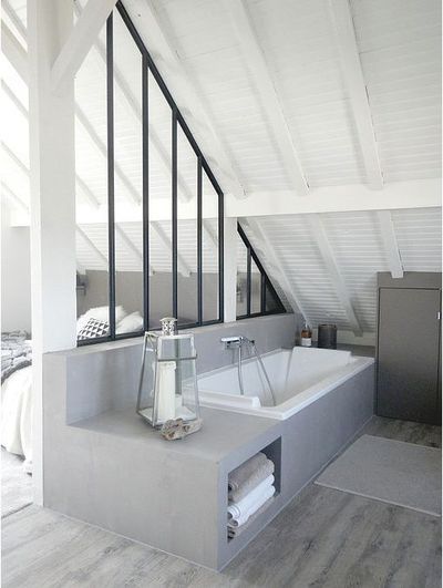 Salle de bain combles