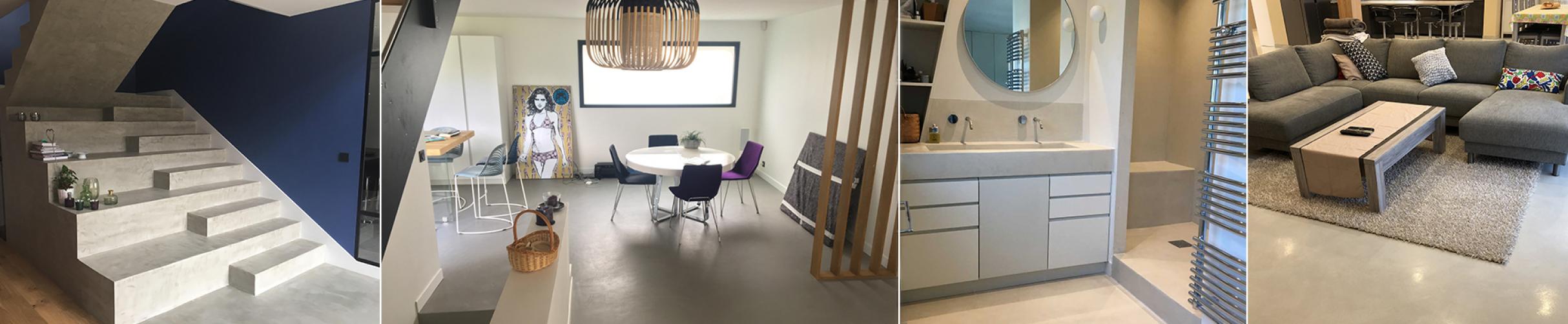 Idées bétons décoratifs